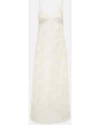 SIR. - Crochet Cotton Maxi Dress - Lyst