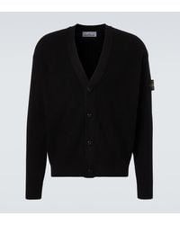 Stone Island - Compass Cotton Cardigan - Lyst