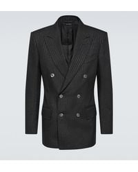 Tom Ford - Blazer Cruzado Atticus De Mezcla De Mohair - Lyst
