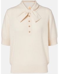 Jardin Des Orangers - Bow-Detail Wool And Cashmere Sweater - Lyst