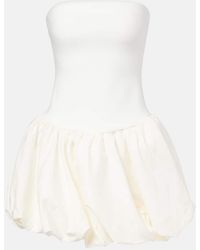 Jonathan Simkhai - Pollie Linen And Rayon-Blend Minidress - Lyst