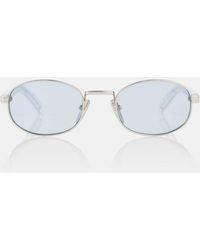 Prada - Oval Sunglasses - Lyst