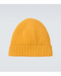 Umit Benan - Paradiso Ribbed-Knit Cashmere Beanie - Lyst