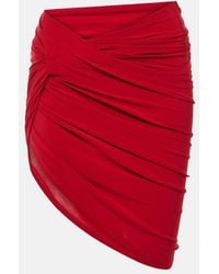 Jacquemus - La Mini Jupe Drapeado Mini Skirt - Lyst