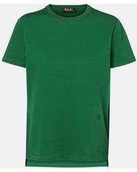 Loro Piana - Camiseta My-T De Jersey De Algodon - Lyst