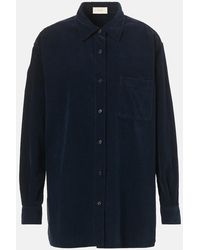 The Row - Nesson Cotton Corduroy Shirt - Lyst