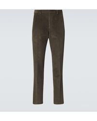 Loro Piana - Gerade Hose Aus Baumwoll-Cord - Lyst