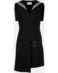 Coperni - Belted Pleated Minidress - Lyst