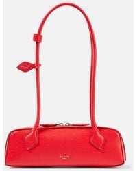 Alaïa - Le Teckel Kleine Schultertasche Aus Leder - Lyst