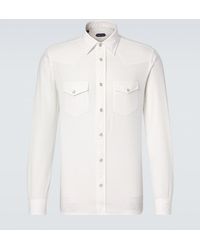 Tom Ford - Cotton Corduroy Western Shirt - Lyst