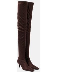 Proenza Schouler - Suede Over-The-Knee Boots - Lyst