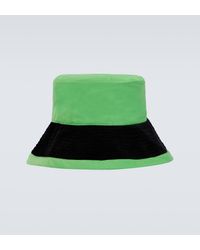 Bode - Waled Cotton-blend Bucket Hat - Lyst