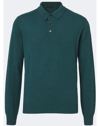 Rubinacci - Cashmere Polo Sweater - Lyst