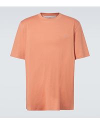Brunello Cucinelli - Logo Cotton Jersey T-Shirt - Lyst