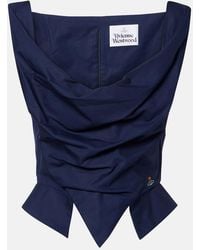 Vivienne Westwood - Sunday Cotton Bustier Top - Lyst