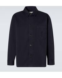 Saint Laurent - Hemd Cassandre Aus Baumwolle - Lyst