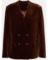 Blazé Milano - Blazer Anytime De Terciopelo De Algodon - Lyst