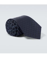 Gucci - Krawatte Gg Aus Seiden-Jacquard - Lyst