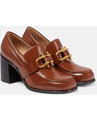 Bottega Veneta - Monsieur Horsebit Leather Heeled Loafers - Lyst