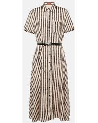 Altuzarra - Kiera Printed Midi Dress - Lyst