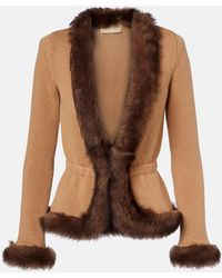 Valentino - Jacke Aus Kaschmir - Lyst