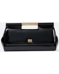 Dolce & Gabbana - Sicily Large Leather Clutch - Lyst