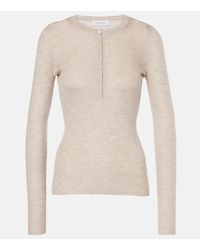 Gabriela Hearst - Julian Cashmere And Silk Henley Shirt - Lyst