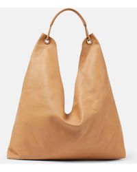 The Row - Bindle Leather Tote Bag - Lyst