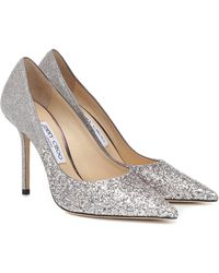 jimmy choo heels glitter