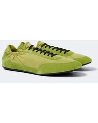 Prada - Sneakers Collapse Aus Re-Nylon Und Veloursleder - Lyst