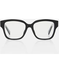 BVLGARI - Tubogas Square Glasses - Lyst