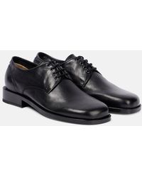 Lemaire - Schnuerschuhe Anatomic Aus Leder - Lyst