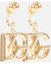 Dolce & Gabbana - Dg Drop Earrings - Lyst