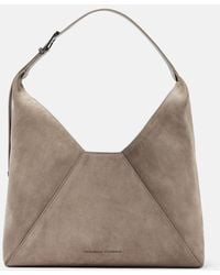 Brunello Cucinelli - Bc Duo Suede Shoulder Bag - Lyst