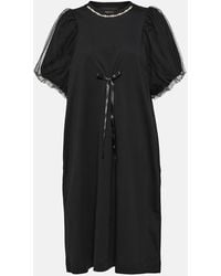 Simone Rocha - Embellished Midi Dress - Lyst