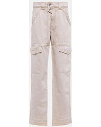 Isabel Marant - Vayoneo Cargo Straight Jeans - Lyst