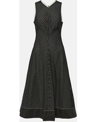 Proenza Schouler - Label Juno Broderie Anglaise Midi Dress - Lyst