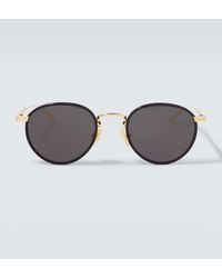 Bottega Veneta - Light Ribbon Round Sunglasses - Lyst