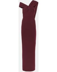 Roland Mouret - Robe Longue Asymetrique - Lyst