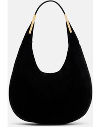 SAVETTE - Florence Small Suede Shoulder Bag - Lyst