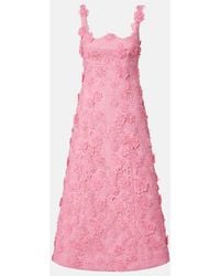 LEO LIN - Midikleid Odette Aus Spitze - Lyst