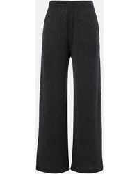 The Row - Orpin Cashmere Wide-Leg Pants - Lyst