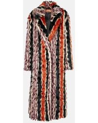 Missoni - Mantel Aus Faux Shearling - Lyst