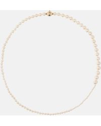Sophie Bille Brahe - Petite Peggy 14kt Gold And Pearl Necklace - Lyst