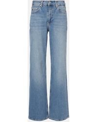 AG Jeans - New Baggy Wide-Leg Jeans - Lyst