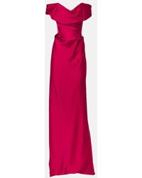 Vivienne Westwood - Nova Cocotte Satin Corset Gown - Lyst
