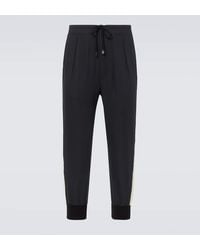 Tom Ford - Pantalon De Survetement En Coton Et Soie - Lyst