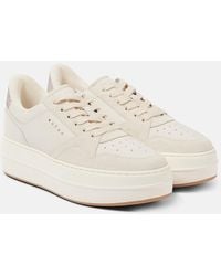 Hogan - H670 Suede Platform Sneakers - Lyst
