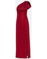 Roland Mouret - One-Shoulder Diamante-Embellished Gown - Lyst