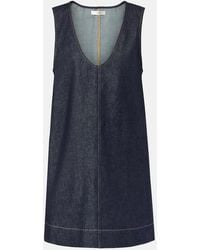 FRAME - Denim Minidress - Lyst